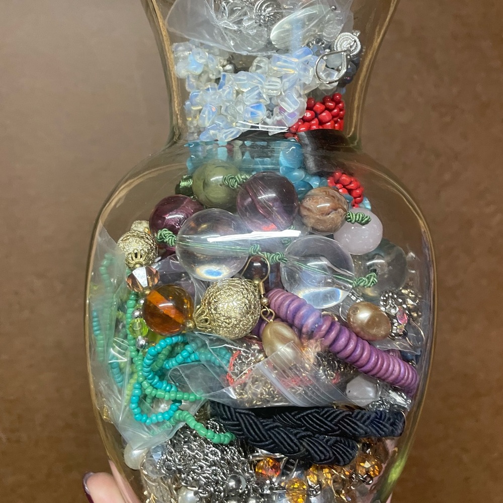 Mystery jewelry vase jar variety styles vintage to modern all w…
